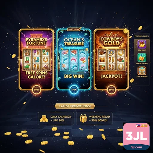 3jl slot games promotions 2