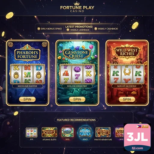 Excited players enjoying generous promotions at 3jl